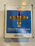 Cashacme Thermostatic Mixing Valve HG110-D W/ 1/2" Sharkbite Ends 24504. Fixed Price $97.99.
