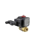 New! Gemini 1/2" Npt Brass Dbl Acting Pneu Actuated VALVE-120VDC-W/SOLENOID!!. Fixed Price $799.95.