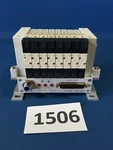 Smc EX160-SDN1A Devicenet W/ VQ1200NY-5-X35 8 Valve Manifold. Fixed Price $249.95.