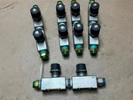 10X Pack Lot Smc AS4000 Air Flow Valve In-line Speed Controller Fittings. Fixed Price $59.99.