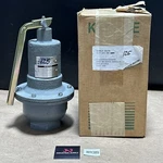 Repaired- Kunkle 0537-G01-HM0125 Steam Safety Direct Spring Relief Valve 125PSI. Fixed Price $380.00.