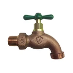Arrowhead 301LF 125 Psi Brass Single Handle Hose Bibb 1/2 X 3/4 In.. Fixed Price $18.95.