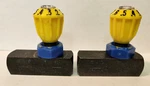 Deltrol Fluid Products Easy Read Efl 20 Flow Control Valves - Lot Of. Fixed Price $45.99.