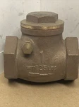 Fnpt Check VALVE-1"X1" Ips Brass Swing VALVE-125LBS. Fixed Price $15.99.
