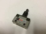 New Smc VM130-01-07 Cross Roller Plunger Valve, 2-POSITION 2-PORT, 1/8" Ports. Fixed Price $26.00.