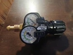 Victor 0781-3630 ARGON/CO2 Single Stage Flow Meter Regulator Dual Gauges. Fixed Price $100.00.