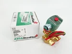 New Asco 8321G002 24VDC Solenoid Valve 200PSI 3/8" Pipe 10.6W. Fixed Price $260.00.