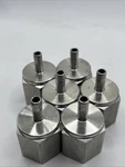 Swagelok Tube Fitting 1/4 X 3/4 Female Npt Lot Of 6 Stainless. Fixed Price $49.99.