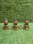 Lot Of 3 Humphrey 500AE1 10 24VDC 0-125 Psi 1/2" Ports Way Brass Valve. Fixed Price $108.00.