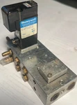Honeywell K4P02C2 Manifold Solenoid Valve 24 Vdc 21-100 Psi 0.5 Watt. Fixed Price $35.00.