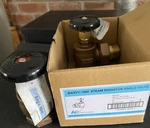 Two Matco-norca BARVY-1000 Steam Radiator Angle Valves Brass. Fixed Price $50.00.