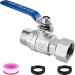 3/4" Ght 304 Stainless Steel Garden Hose Shut Off Valve Full Flow Ball. Fixed Price $17.74.