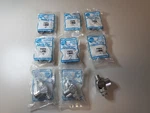 Bimba FQP6 Port Mount Flow Control Valve 3/8" Npt - Tube Lot Of 9 Items. Fixed Price $99.00.