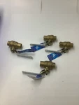 (qty 4) Watts Genuine Oem 3/4 In. LFFBVS-3C-M1 2-PC Full Port Brass Ball Valve. Fixed Price $55.97.