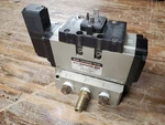 Lightly Used Smc NVFS5110-5DZ Single 120VAC Solenoid, 2-POSITION Valve. Fixed Price $89.00.