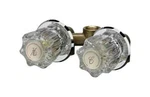 Homewerks 3220-15-CH-B Chrome Brass 2-HANDLE Shower Faucet. Fixed Price $39.99.