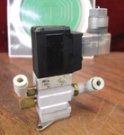 Smc VKF33-5DZ Port Solenoid Valve 24V Dc 2W With 5/32" Quick Connects. Fixed Price $35.00.