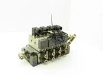 Smc VQ7-6-FG-S-3Z 4-STATION Pneumatic Solenoid Valve Manifold 24VDC 3/8" Ports. Fixed Price $109.24.