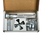 Toto VB9CP-12 Urinal 3/4" Vacuum Breaker And Angle Stop Set With Escutcheon. Fixed Price $50.00.