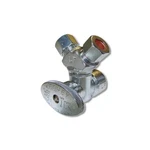 Plumb Pak 1/2 In Fip X 3/8 Compression Brass 3-WAY Valve PP2901VLF. Fixed Price $23.99.