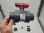 Spears 1839-012 1-1/4" True Union Ball Valve Pvc Fkm Seal 235 Psi. Fixed Price $120.89.