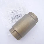 Everflow 1" Ips Spring Loaded Inline Check Valve Brass Lead Free. Fixed Price $21.99.