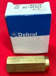 Deltrol Fluid Products Hydraulic/pneumatic Flow Control Valve 10120-74 EC20B. Fixed Price $10.50.