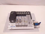 Festo IIFG-02-1/4-6-BU Solenoid Valve Manifold Assembly T76254. Fixed Price $440.00.