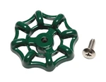Arrowhead PK1250 Aluminum Green Sillcock Wheel Handle With Screw. Fixed Price $10.00.