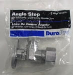 Durapro 101379 Angle Stop 5/8" Od Comp X 3/8" 1/4 Turn. Fixed Price $18.98.