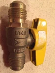 Brasscraft TBVF8 Gas Ball Valve 1/2" 5 Psi Flared Connection. Fixed Price $29.83.