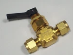 1- Swagelok Brass Toggle Valve, 1/4" Od Tube, B-1GS4. Fixed Price $48.89.