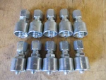 10 Pack Genuine Gates Hydraulic Hose Fittings 6G-6FJX Female Jic 37 Swivel. Fixed Price $90.00.