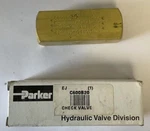 Parker C600B20 Check Valve 2000PSI 138BAR. Fixed Price $80.00.