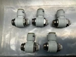 (5) Smc AS3201F-U03-10 Speed Flow Controller Unifit X 10MM Tube. Fixed Price $25.00.