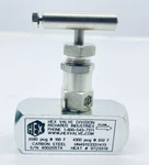 Unused Hex HN491S3331413 Needle Valve Regulator 6580PSI 1/2"NPTF. Fixed Price $69.99.