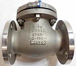 Powell 2342FMOTXXX 3" Ss Rf Check Valve With Teflon Gasket 11705. Fixed Price $832.17.