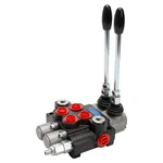 Hydraulic Directional Control Valve 2 Spool, 11GPM Sae Ports Tractor Loader V.... Fixed Price $130.96.
