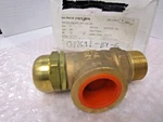 1" Cash Mc Bronze Small Bypass Valve Set At 100 Psi, Range 65-175 Nib. Fixed Price $101.25.