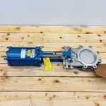 Dezurik Kgc-es Knife Gate Valve 316SS CL150 W/ Pneumatic Actuator. Fixed Price $1475.00.