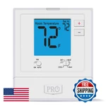 PRO1 Iaq T721 Non-programmable 2H/1C Heat Pump Thermostat Blue. Fixed Price $108.25.