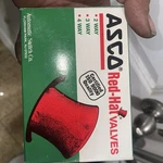 Asco Red Hat Valves 8210G1HW FFP39879 12060, 100/50 New!!. Fixed Price $97.00.