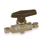 Parker 6A-B6LJ2-SSP 3/8" Compr Stainless Steel Ball Valve Inline. Fixed Price $256.99.