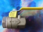 New Apollo 71-106-01 Ball Valve With Mounting Pad, Fnpt, Bronze, 1.25 Inch Size. Fixed Price $124.95.