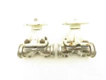 Itt Grinnell Manual Diaphragm Valve 1" CF3M Stainless Lot Of 2. Fixed Price $46.74.