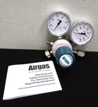 Airgas Single Stage Brass 0-50PSI Analytical Cylinder Regulator #: Y11215B280-AG. Fixed Price $240.00.
