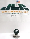 Nupro SS-4D4S, High Pressure Diaphragm Sealed Valve, 1/4" Tube, Surplus. Fixed Price $45.00.