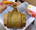 Bpm 4 Brass Ball Valve Lead Free Full Port With Female Threaded Npt 600 Wog. Fixed Price $157.00.