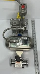 Pbm Tri-clamp Sanitary Valve Assembly 316L Jamesbury Actuator Westlock Ne!. Fixed Price $506.00.
