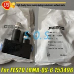 1PCS New LRMA-QS-6 153496 For Festo Pneumatic Pressure Regulator. Fixed Price $22.00.